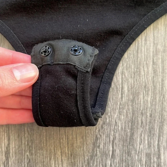 Free People Square Neck  Bodysuit | Women’s Size S - Picture 3 of 5